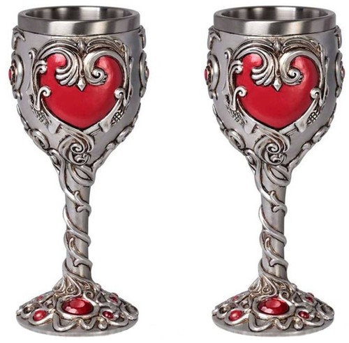 Blood heart goblet set - goblet, of