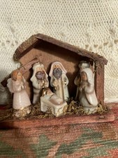 Antique Small Nativity Crèche
