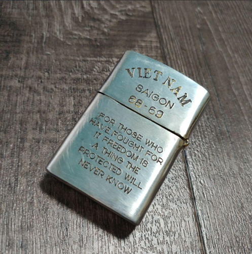 Vintage vietnam war - vietnam, zippo
