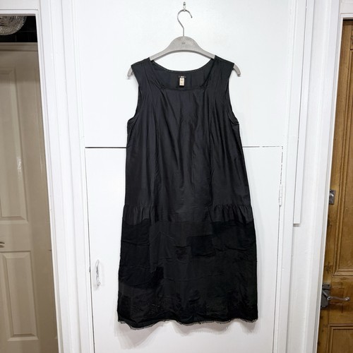 Dosa dress black 100 silk - dosa,