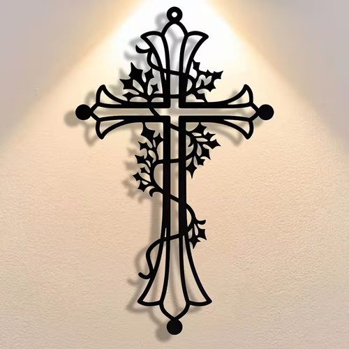 Religious cross acrylic - religious,
