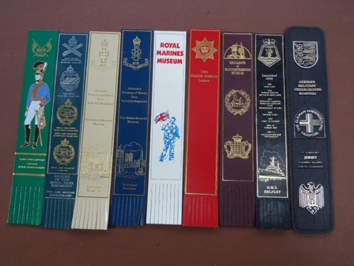 Vintage leather bookmarks - vintage,