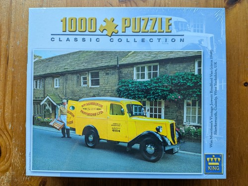Morrisons vintage delivery van - delivery,