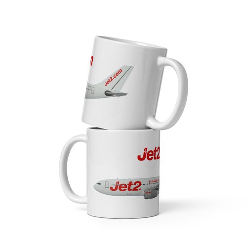 Jet2 a330 mug airline coffee - jet2,