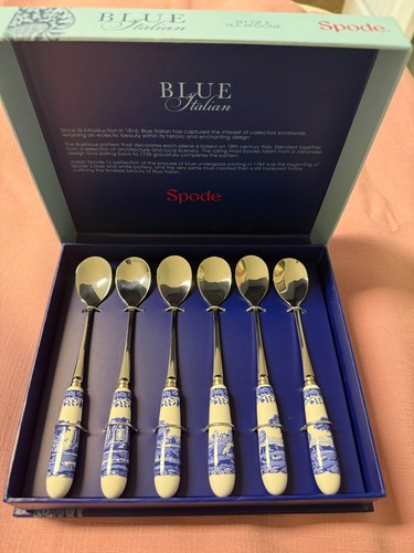 Spode blue italian tea - blue,