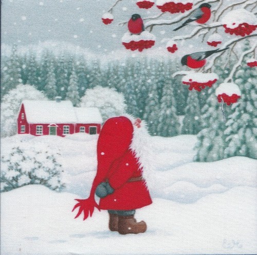 Fabric picture panel christmas - panel,