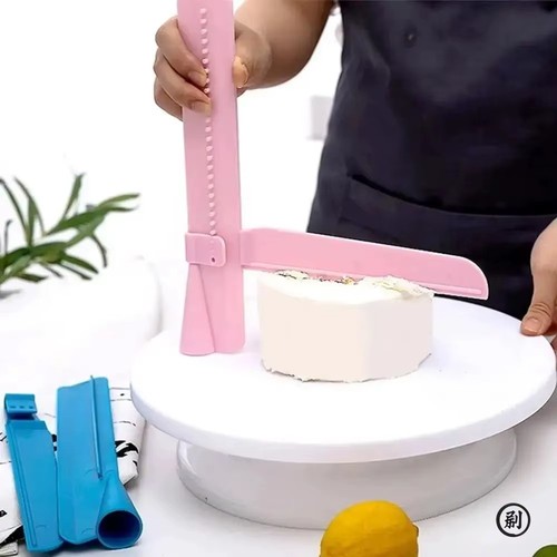 Cake scraper smoother fondant - scraper,