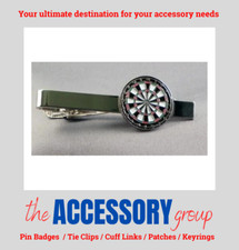 New Darts Board 180 sport dart TV tie clip Enamel metal Tie-pin