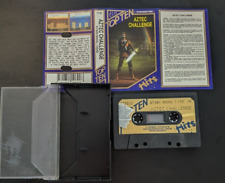 Aztec Challenge Atari 800XC / 130XE - Case, Cassette and inlay - Untested