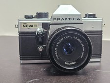 Praktica MTL Nova B Camera with Tessar 2.8/50 Carl Zeiss Jenna DDR Lens