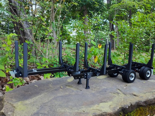 Scale custom log trailer - scale,