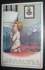 WW1 A.E Comic BOY PRAYER FOR