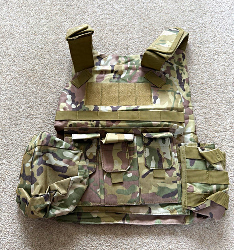 Multicam nylon chest rig molle - rig,