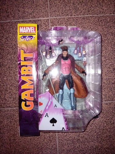 Marvel select gambit action - select,