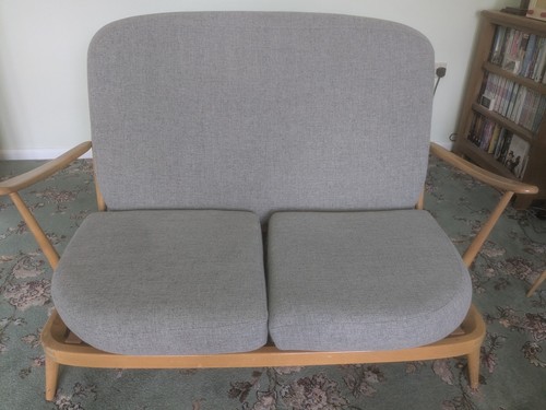 Ercol windsor sofa - solid, elm