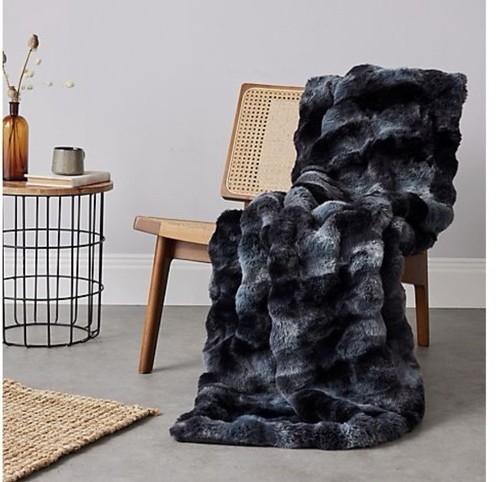 Cozee home textured faux fur - faux,