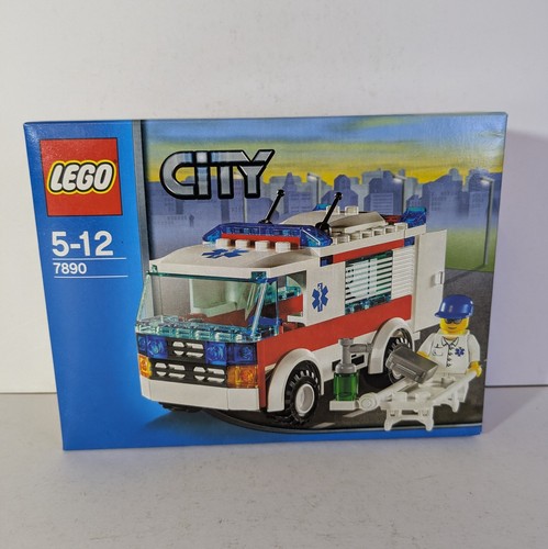 Lego city ambulance - ambulance, (7890)