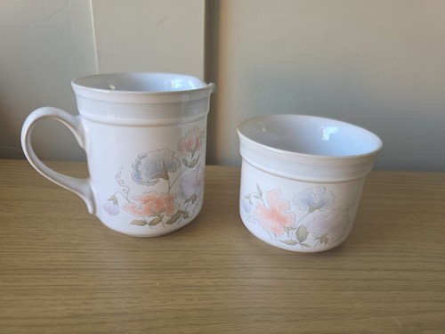 Denby dauphine milk jug and - dauphine,