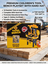 Kids Tool Bench large Set