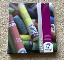 Van Gogh Oil Pastels Sticks, 24 Sticks, Little used.