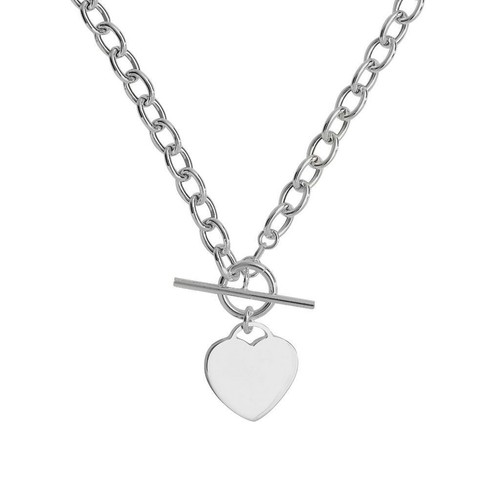 Sterling silver 925 heart - heart, tag