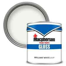 Macpherson Trade Paint Gloss Brilliant White 2.5L