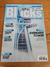 Blocks Issue 111 Lego Colour UK Magazine Marvel Avengers Tower 2024