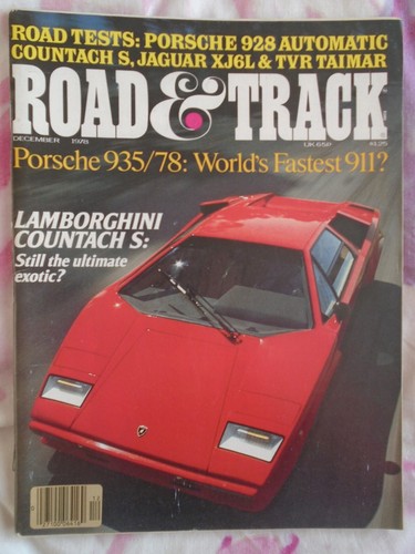 Road track dec 1978 - &,