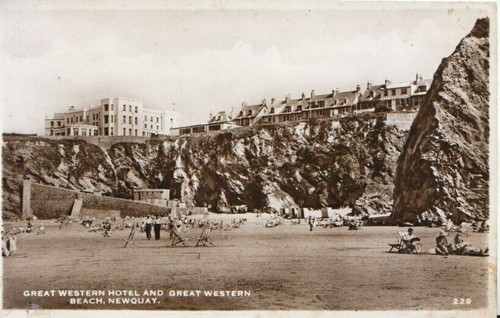 Cornwall postcard great - postcard,