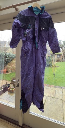 Vintage retro ski suit - suit, junior