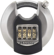 Master Lock Disc Padlock Heavy
