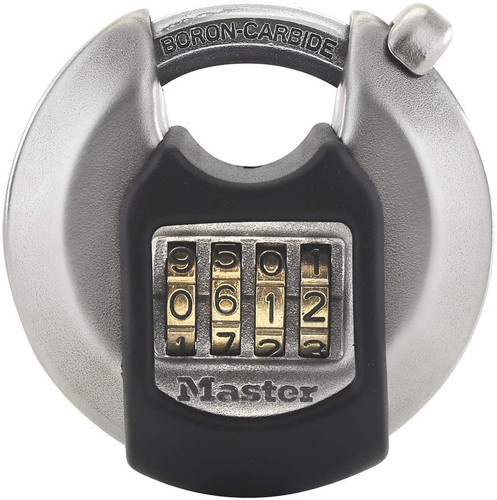 Master lock disc padlock - disc, heavy
