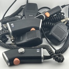 6 x CB Radio Microphone Handheld Vintage Corded Push Button Mic Philips Pye