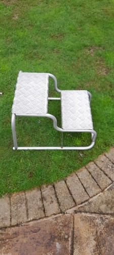 Caravan double step aluminium - caravan,