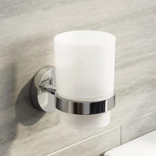 Toothbrush holder wall - holder, mounted