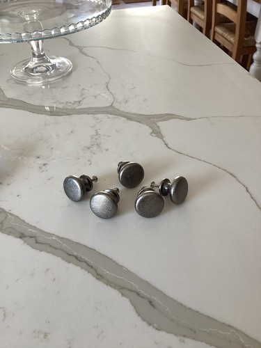 Pewter drawer knobs - drawer,