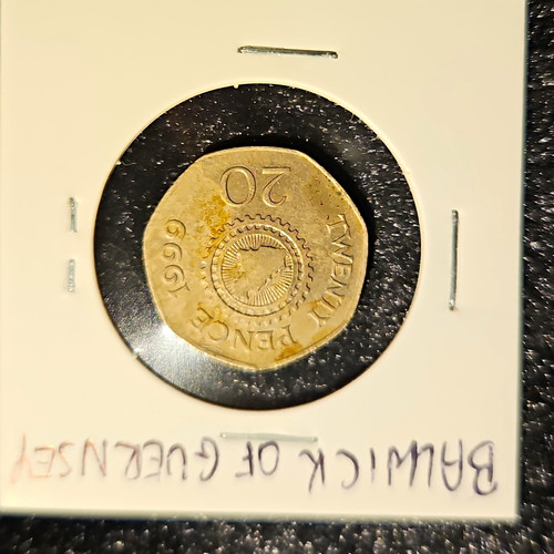 Rare 20p twenty - pence, coin