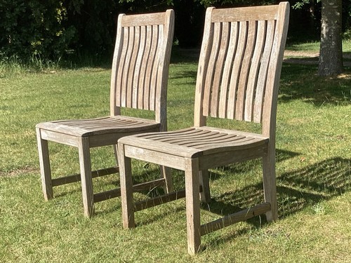 Pair heavy teak indian ocean - heavy,
