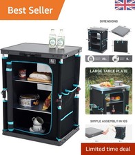 Portable 3-Shelf Camping