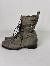 Diesel Leather Biker Boots Uk5