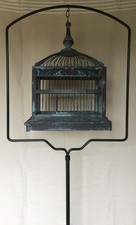 Vintage Bird Cage + Stand