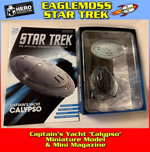 Eaglemoss star trek captain - star, captain's