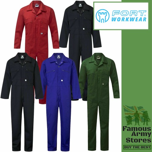 Mens heavy duty boilersuit zip - heavy,