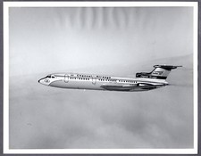 CHANNEL AIRWAYS TRIDENT 1E G-AVYB LARGE VINTAGE ORIGINAL MANUFACTURERS PHOTO  