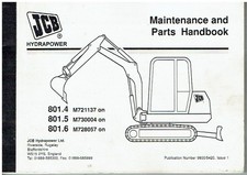 JCB 801.4 801.5 801.6 MINI