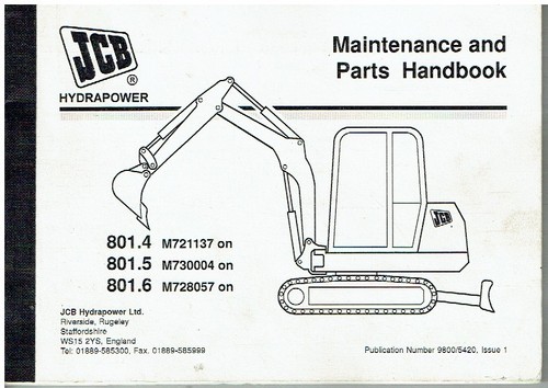 Jcb 801 6 - 801.6, mini