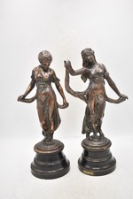 Antique french bronze - bronze, virtue