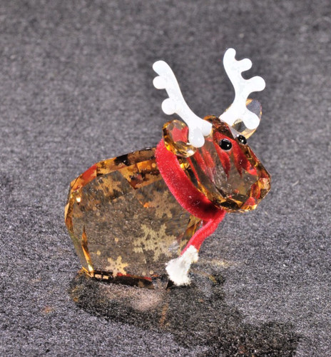 Swarovski crystal reindeer - crystal, mo