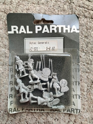 Ral partha aztec generals - aztec,