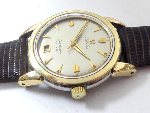 Vintage 14k ss omega - &,